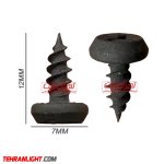 پیچ خودکار 12 میلیمتر تایوانی بسته 100 عددی