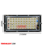 پروژکتور 50 وات 220 ولت بیلبوردی نور مهتابی