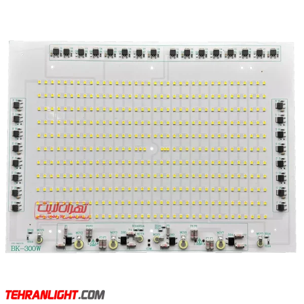 چیپ ال ای دی 300 وات 220 ولت مدل پروژکتوری بلالی نور مهتابی xgd-xm3575