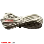 سیم 50 صدم قلع اندود روکش سیلیکونی 10 متری