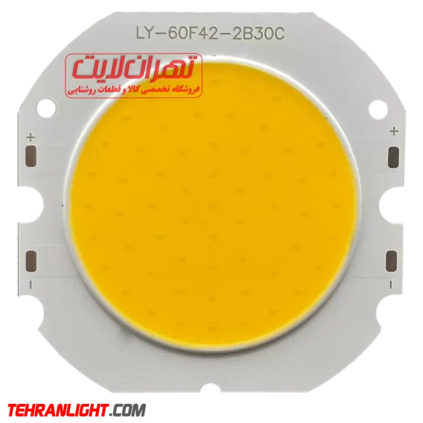 چیپ 30 وات 300 میلی آمپر مدل COB 6042 آفتابی