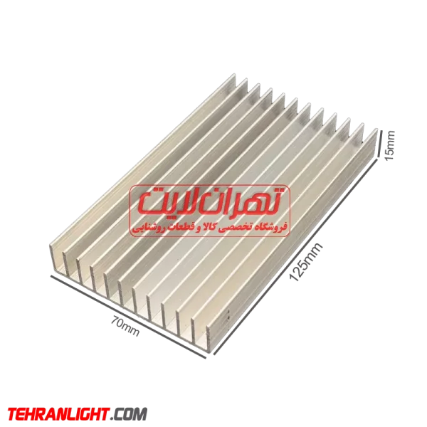 fd99dcd0-7f60-4a87-bb58-067a6c0c0553_1 هیت سینک آلومینیومی 70 * 130 * 15 میلیمتر مدل شانه ای - Image 1