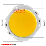 چیپ ال ای دی 30 وات 300 میلی آمپر آفتابی مدل COB7660