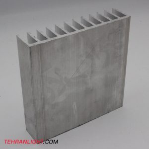 هیت سینک آلومینیومی شانه ای 10 * 10 * 2.5