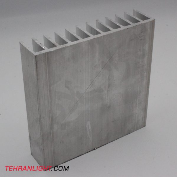 هیت سینک آلومینیومی شانه ای 10 * 10 * 2.5