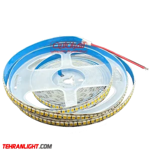 ریسه نواری 12 ولت تراکم 240 نور آفتابی حلقه 5 متری