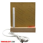 لایت بورد ال ای دی 3 بعدی