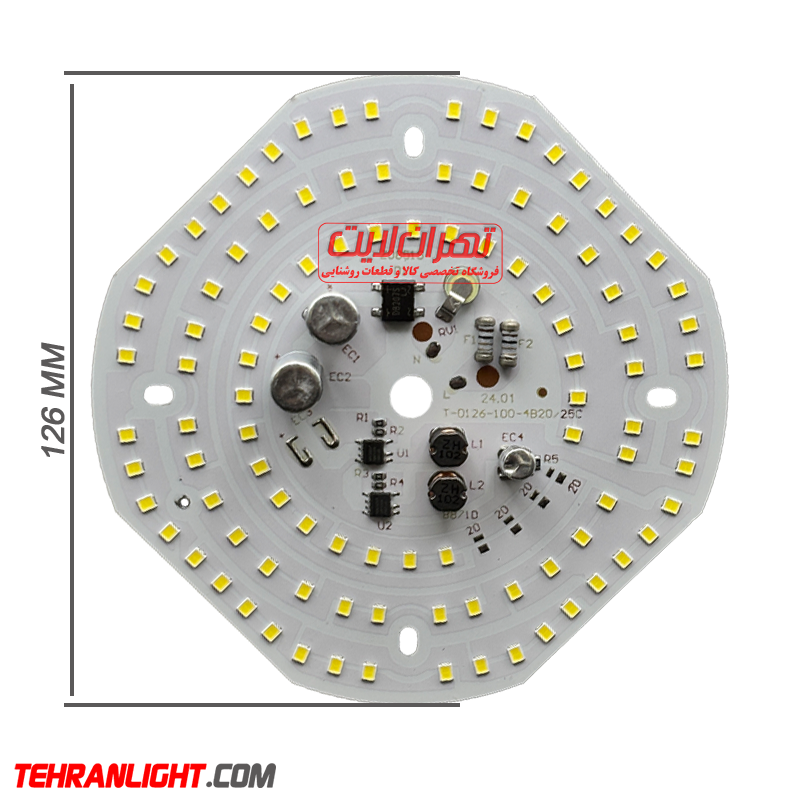 چیپ ال ای دی 100 وات 220 ولت نور مهتابی مدل LLQ-887 ms