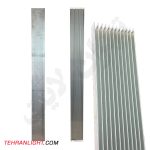 هیت سینک آلومینیومی 100 * 10 * 2.5 سانتیمتر