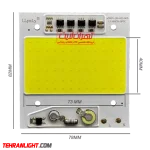 چیپ 35 وات 220 ولت COB