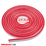 ریسه نئون فلکسی ال ای دی 12 ولت نور قرمز