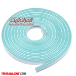 ریسه نئون فلکسی ال ای دی 12 ولت نور آبی یخی