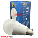 لامپ 12 ولت 12 وات حبابی نور مهتابی آرین نور