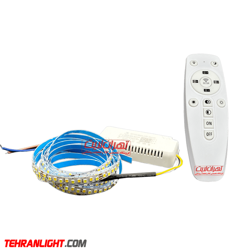 16002 ریسه زیر کابینتی 1 متری 3 حالته اپلیکیشن دار36 وات ریموت دار