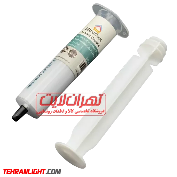 2 خمیر سیلیکون سرنگ40گرمی مخصوص روشنایی وکامپیوتر