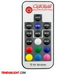 ریموت کنترل ریسه RGB ولتاژ 5 الی 24 ولت آدامسی - Image 3