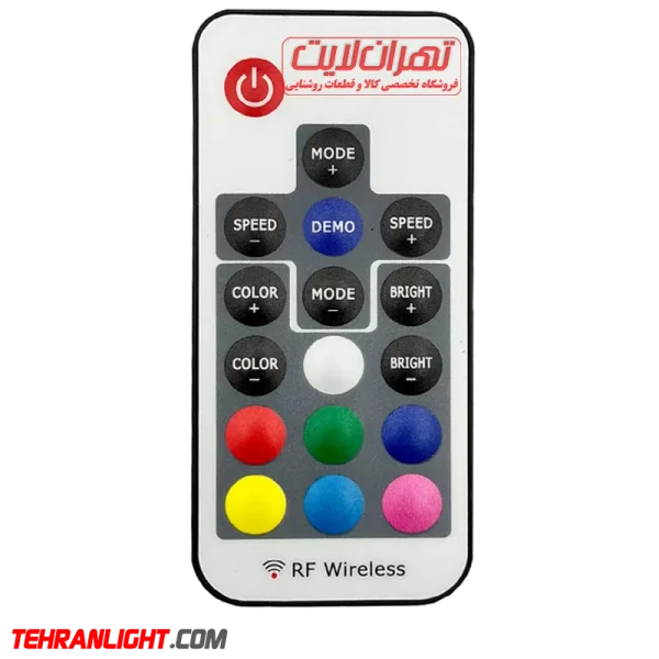 ریموت کنترل ریسه RGB ولتاژ 5 الی 24 ولت آدامسی - Image 3