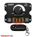 دیمر 30 امپر 12و24 ولت ریموتی
