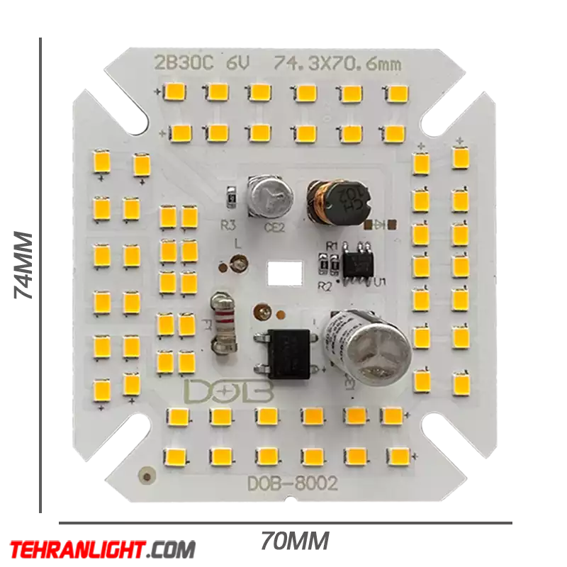 60 CCC WW چیپ 60 وات آفتابی 220 ولت
