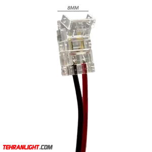 سر سیم ریسه نواری عرض 8 میلیمتر