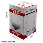 جعبه خالی لامپ 60و 80 وات بسته 25 عددی