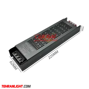 پاور سوئیچینگ 12 ولت 300وات مدل اسلیم