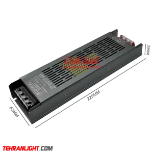 پاور سوئیچینگ 12 ولت 400وات مدل اسلیم