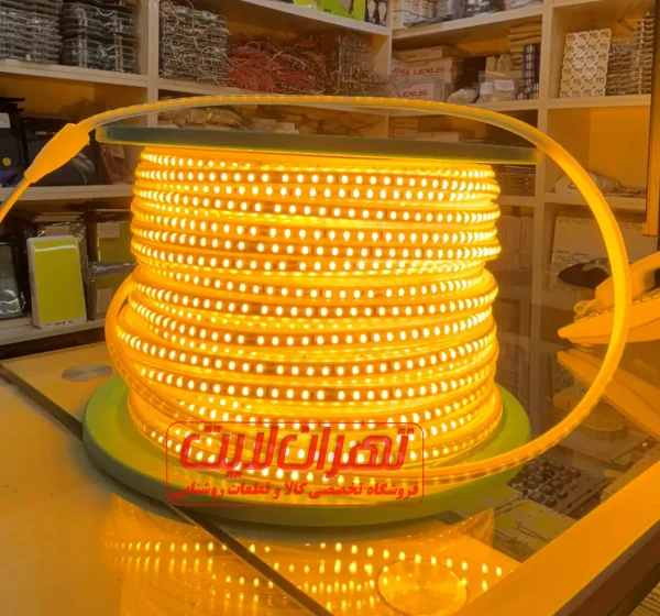 ریسه نورمخفی 220 ولت انبه ای