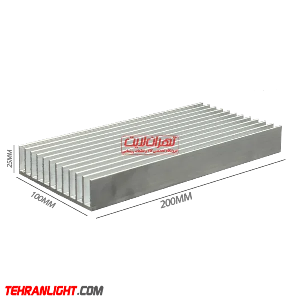 10 در 020 در 20نیم هیت سینک شانه ای 10*200*25 میلیمتر