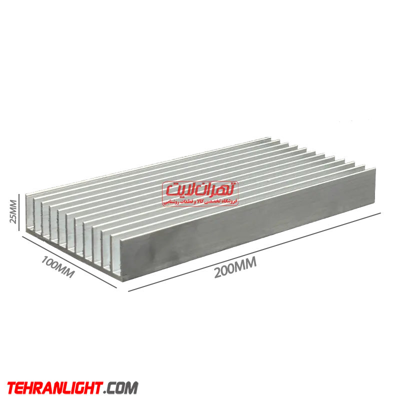 10 در 020 در 20نیم هیت سینک شانه ای 10*200*25 میلیمتر