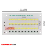 ال ای دی 50 وات 12 ولت نور مهتابی برند LSD